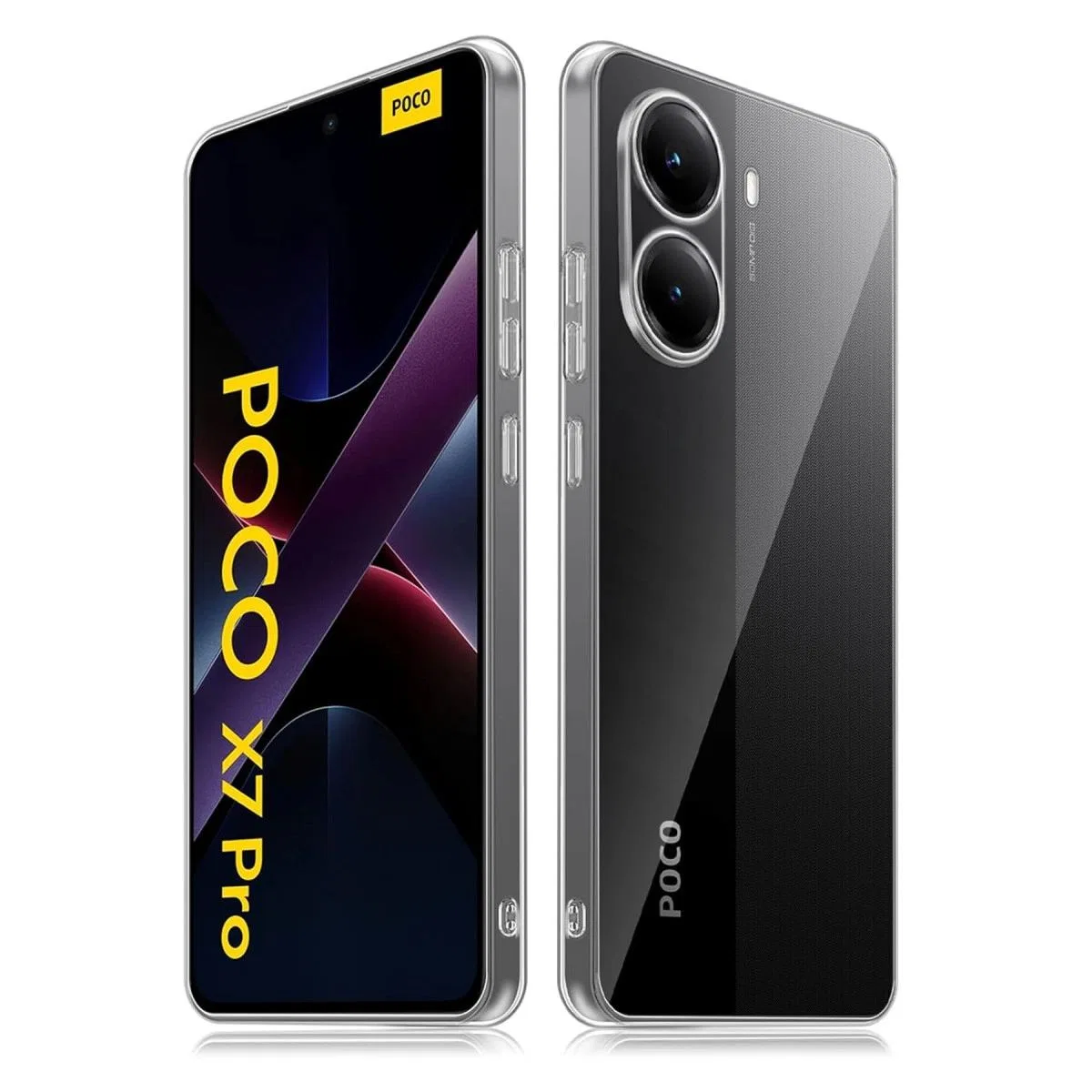 Xiaomi Poco X7 Pro Kılıf Lüx Şeffaf Silikon