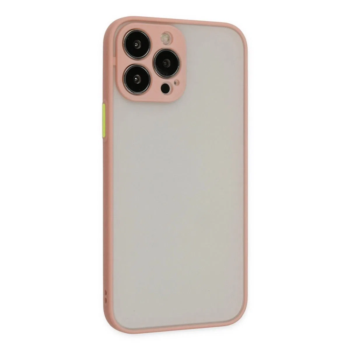 Apple İphone 15 Pro Kılıf Montreal Silikon Kapak - Pembe