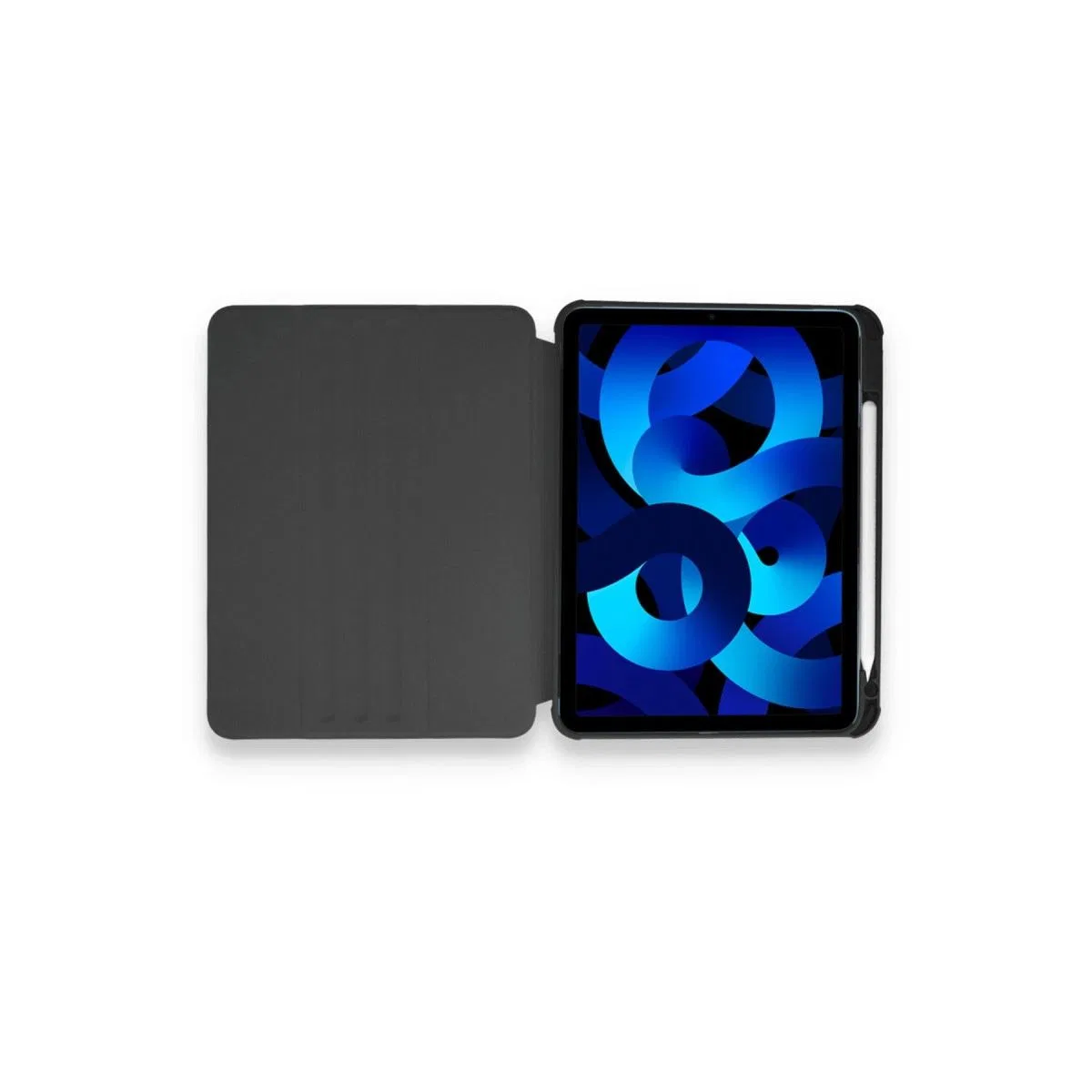 Apple İpad Pro 11 (2021) Kılıf Ling 360 Kalemlikli Tablet Kılıf - Siyah
