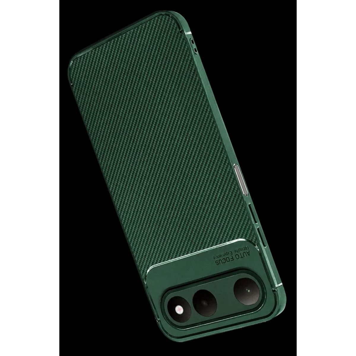 Newface Tecno Spark 50 5g Auto Focus Karbon Kapak - Yeşil