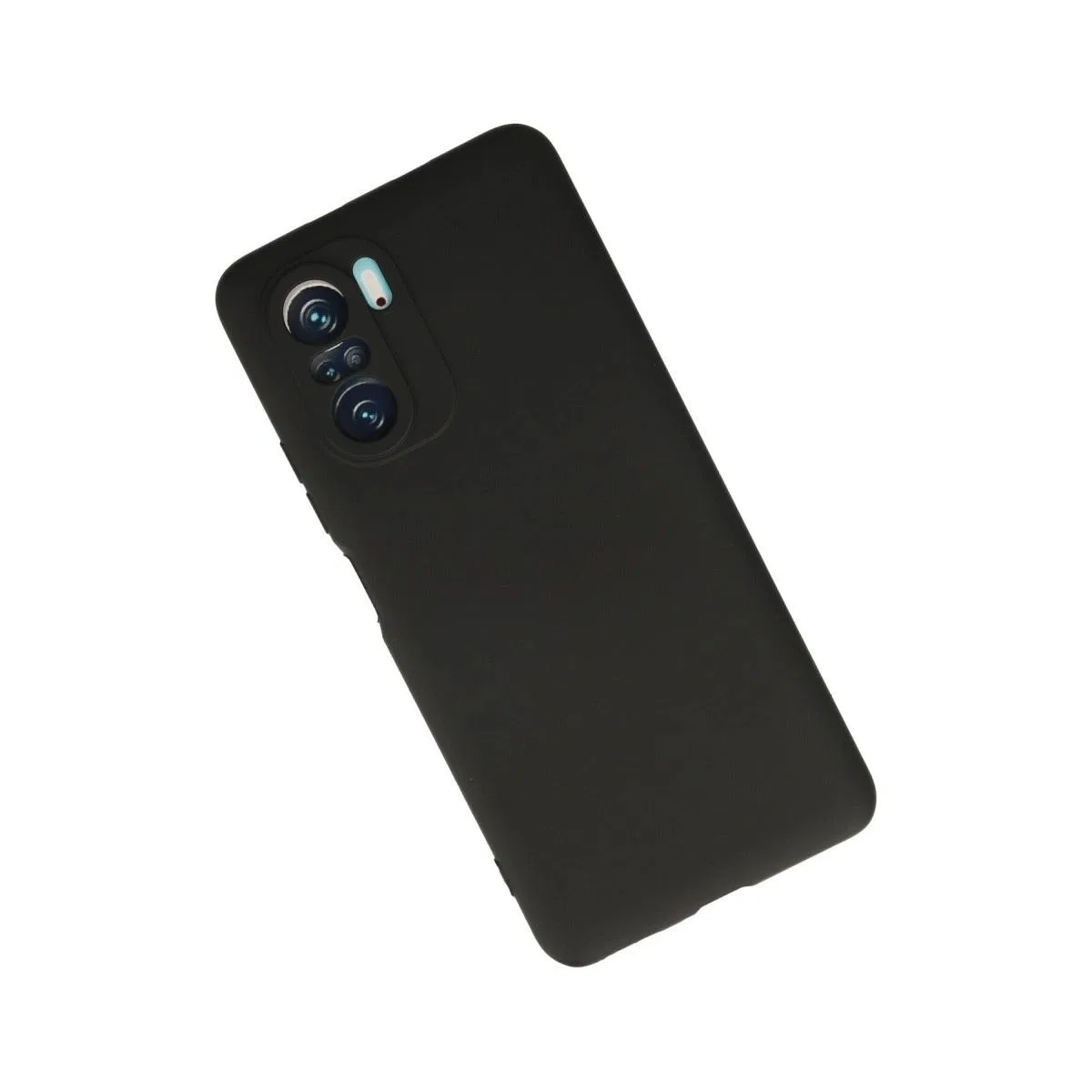 Xiaomi Poco F3 Kılıf First Silikon - Siyah