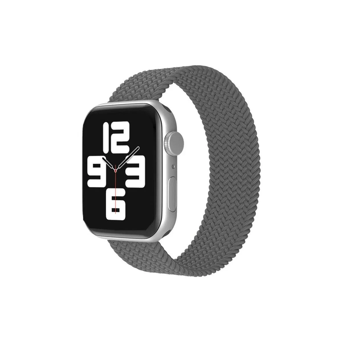 Apple Watch 38mm Ayarlı Solo Silikon Kordon - Gri