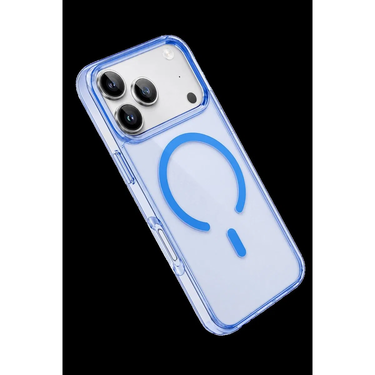 Newface Apple İphone 18 Pro Pc Real Magsafe Kapak - Sierra Blue