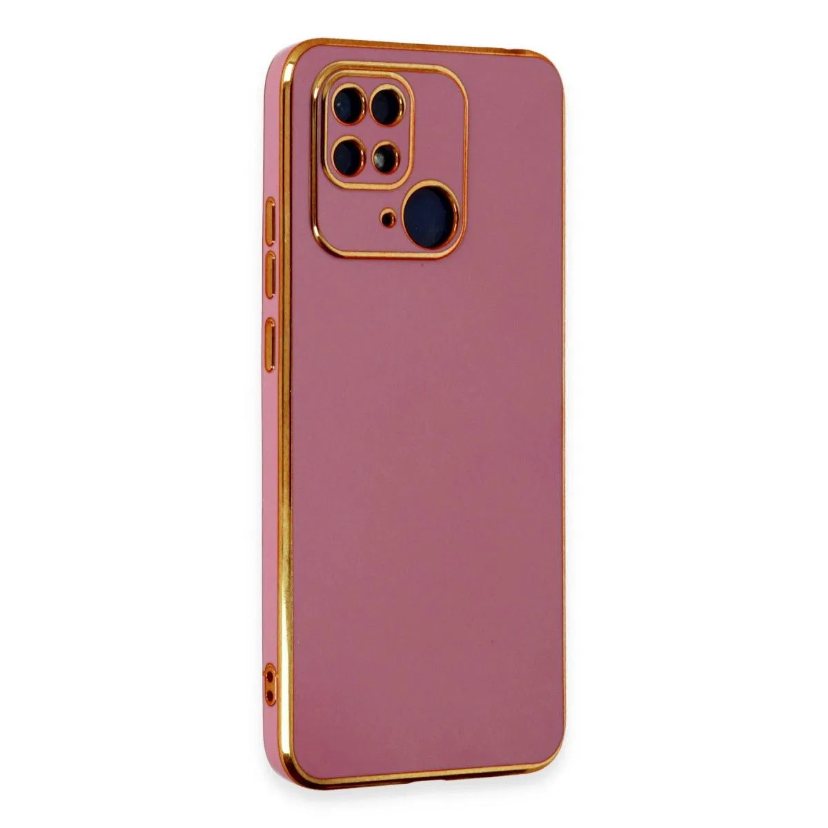 Xiaomi Redmi 10c Kılıf Volet Silikon - Kırmızı