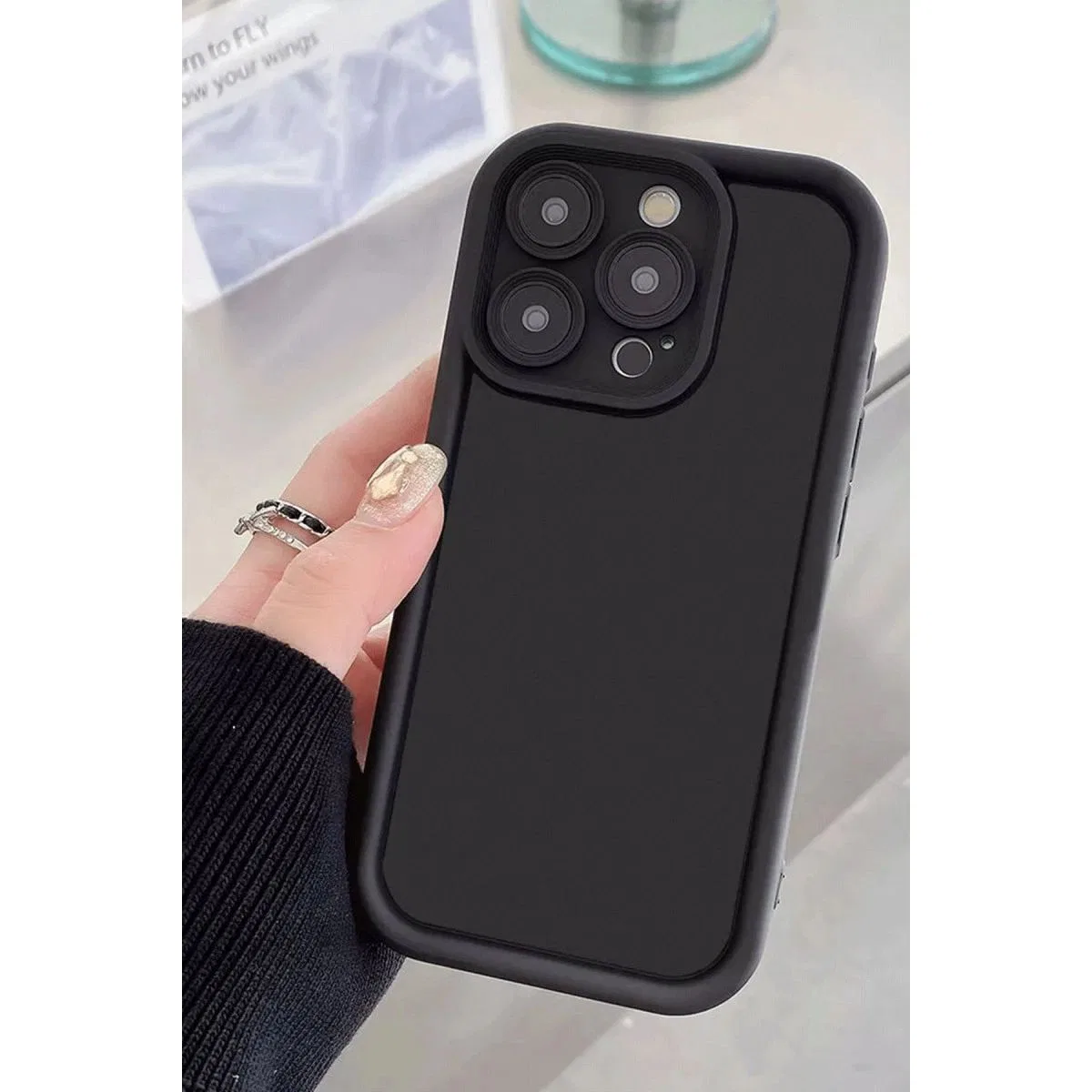 Apple İphone 11 Kılıf Viera Silikon - Bordo