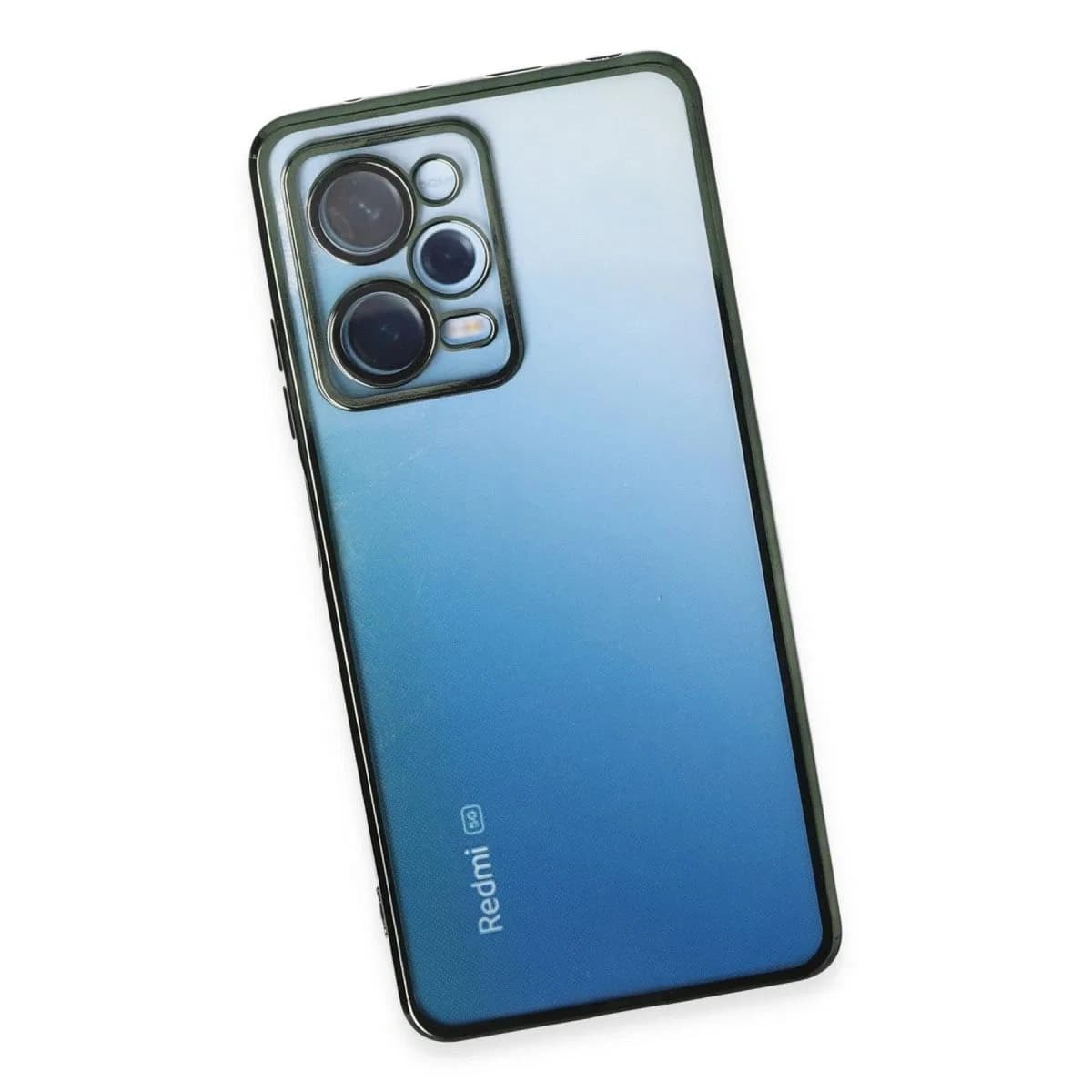 Xiaomi Redmi Note 12 Pro 5g Kılıf Razer Lensli Silikon - Yeşil
