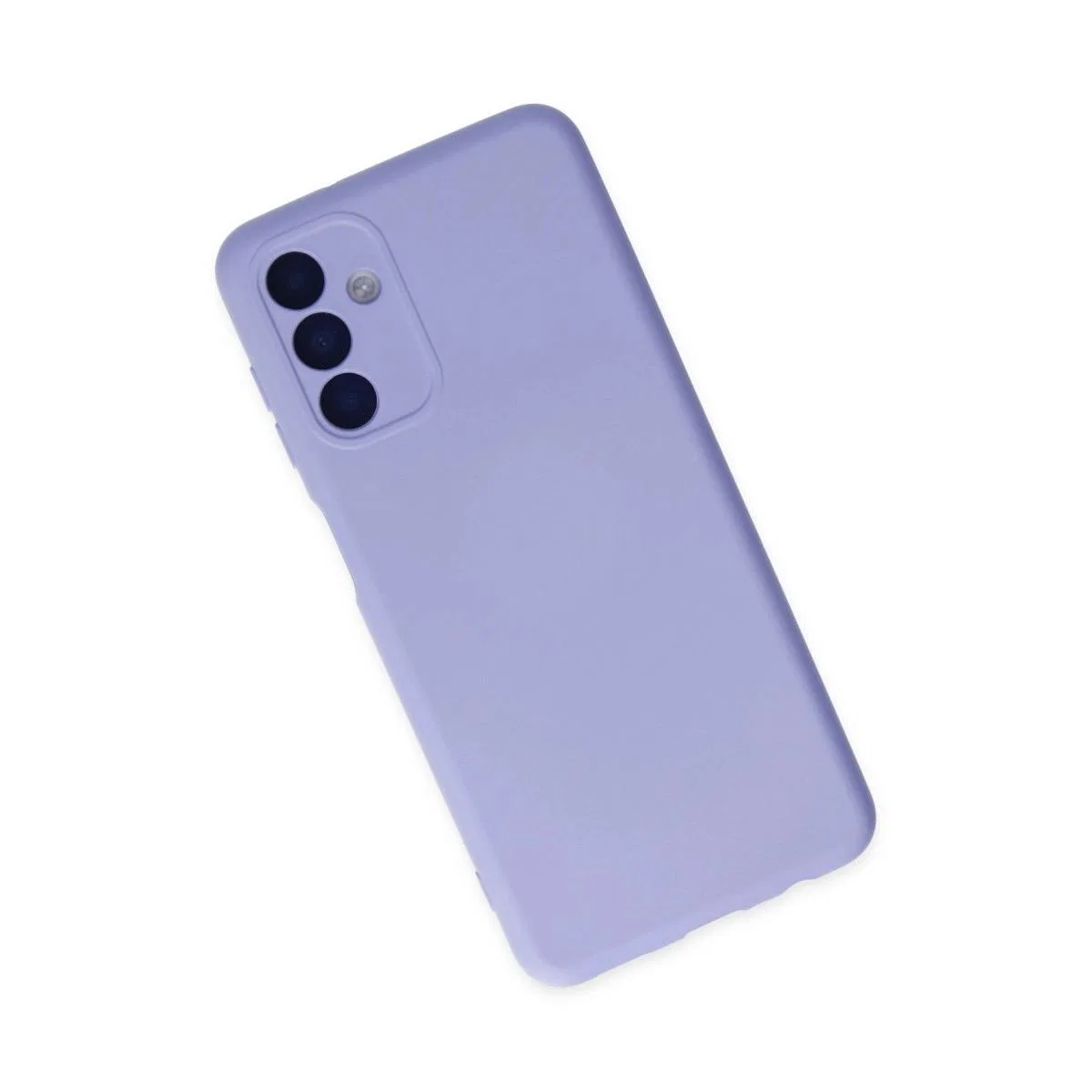 Samsung Galaxy A04s Kılıf Nano İçi Kadife Silikon - Lila