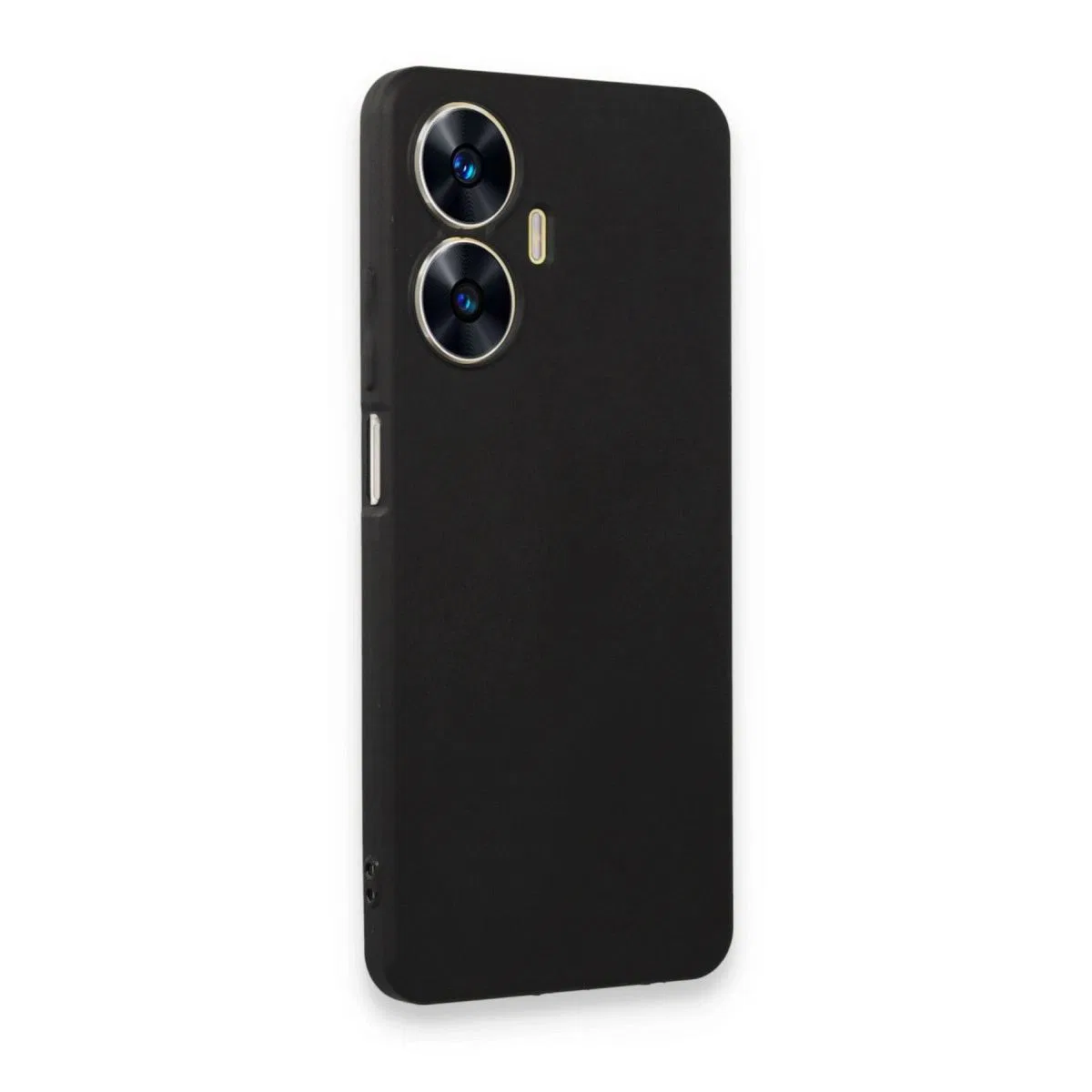 Realme C55 Kılıf First Silikon - Siyah