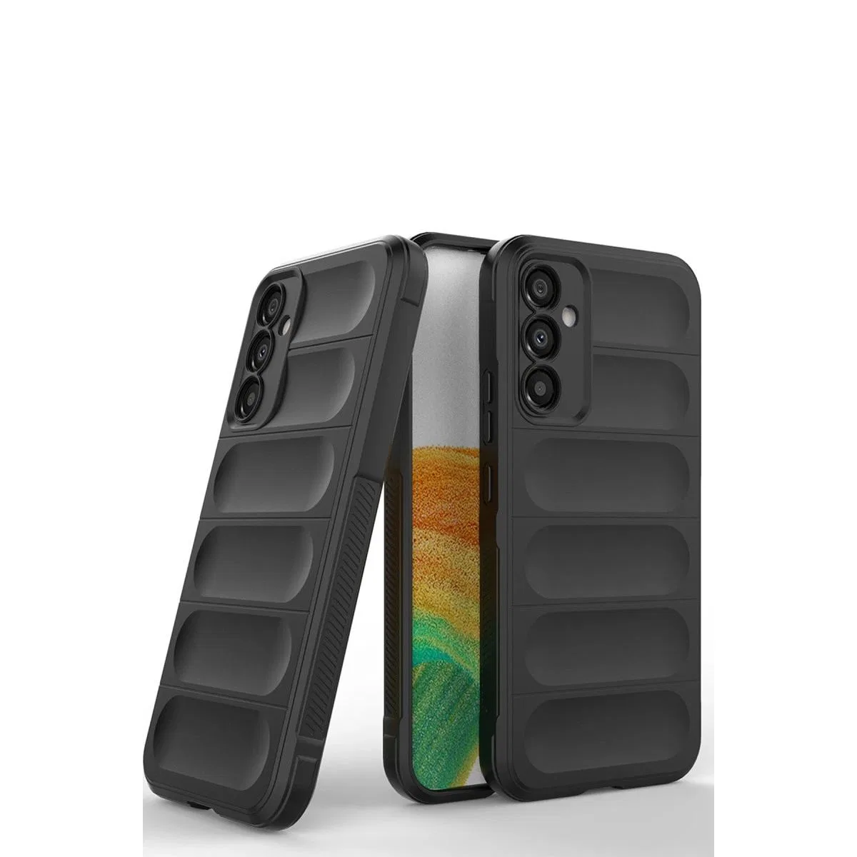 Samsung Galaxy M34 5g Kılıf Optimum Silikon - Siyah