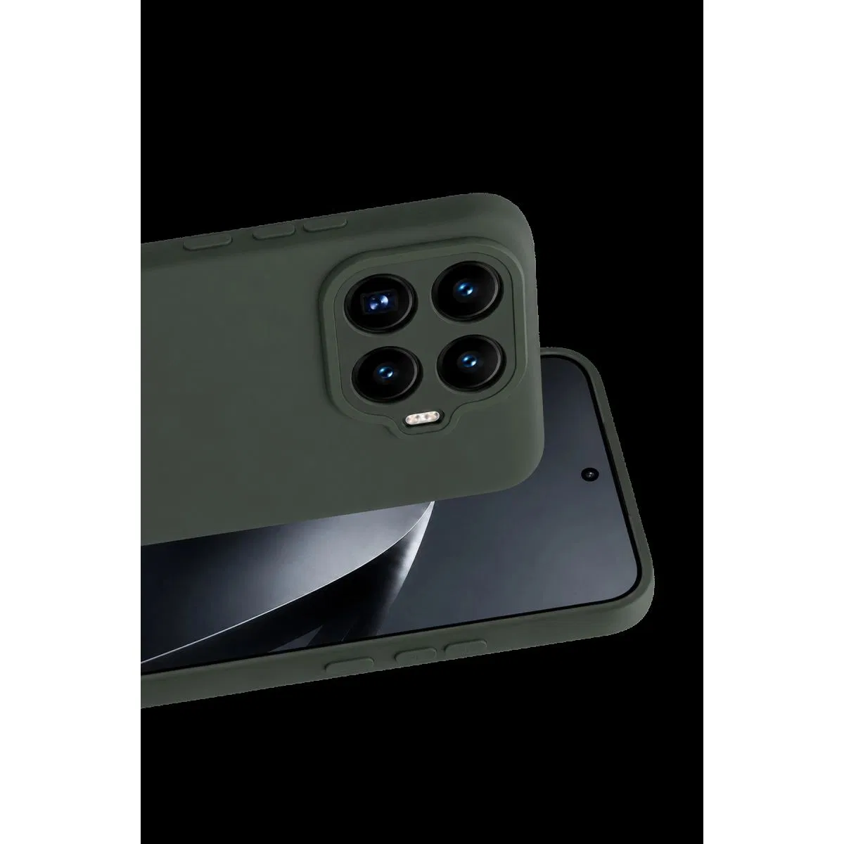 Xiaomi Mi 17t First Silikon - Koyu Yeşil