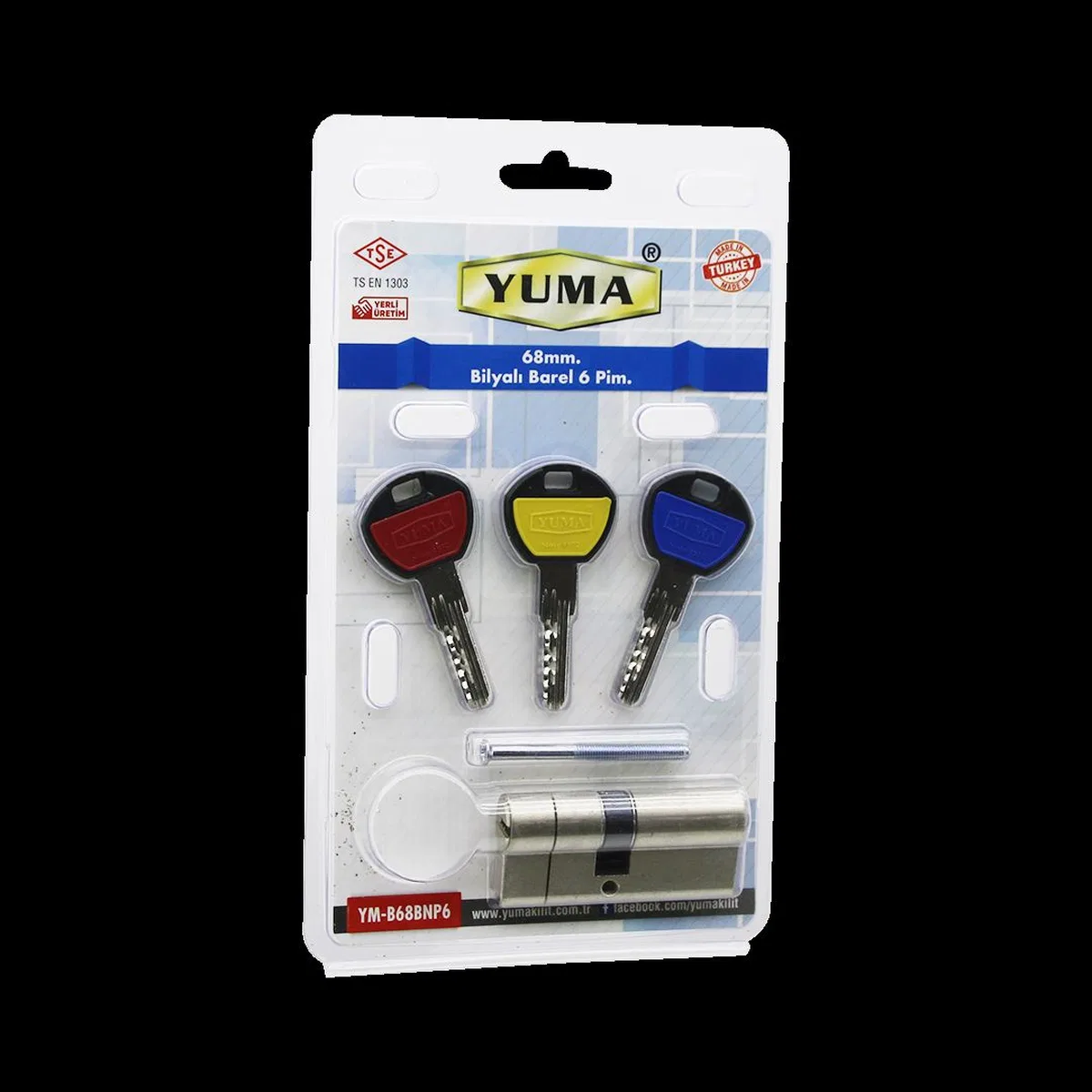 68mm 6 Pim Bilyalı Barel Silindir