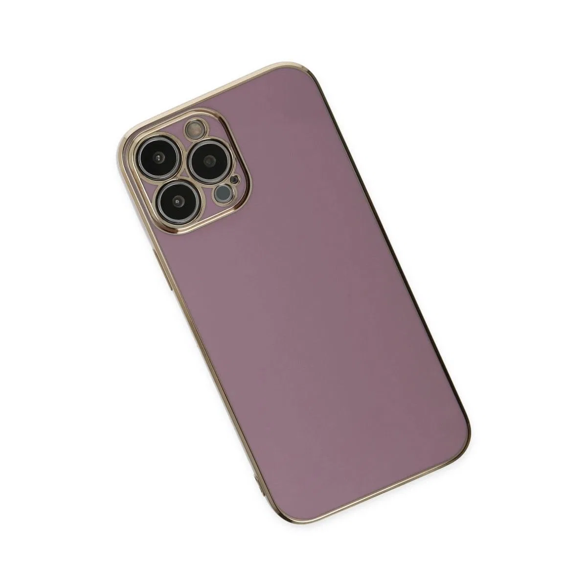 Apple İphone 14 Pro Kılıf Volet Silikon - Mor