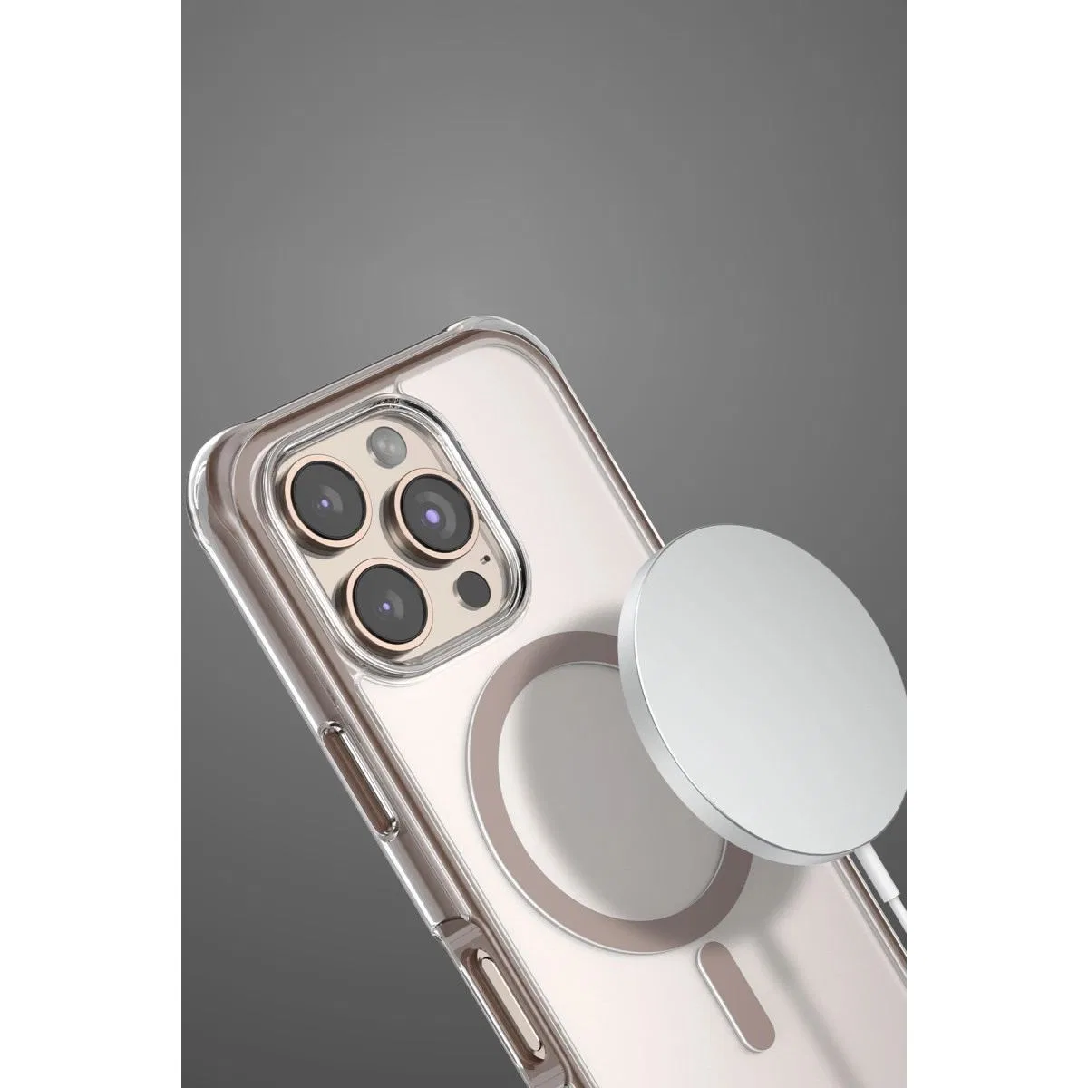 Onegif Apple İphone 16 Hulk Magsafe Kapak - Titan Gri