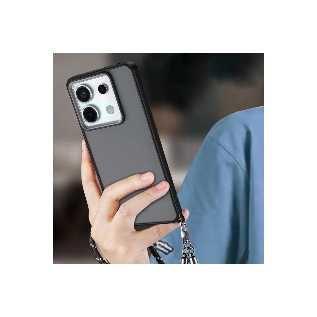Xiaomi Redmi Note 13 Pro 5g Kılıf Elegant Kapak - Pudra