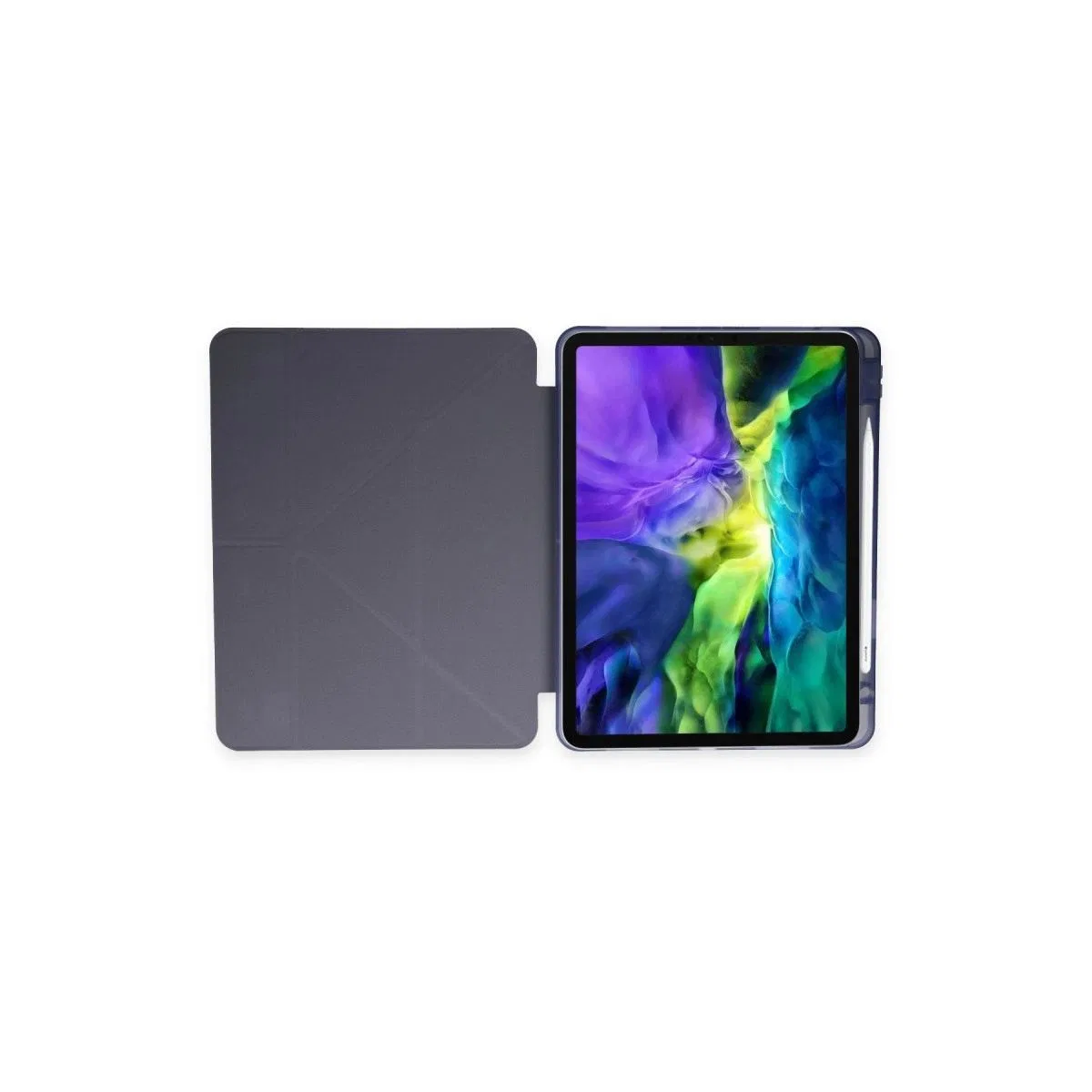 Samsung Galaxy T870 Tab S7 11 Kılıf Kalemlikli Mars Tablet Kılıfı - Lavender