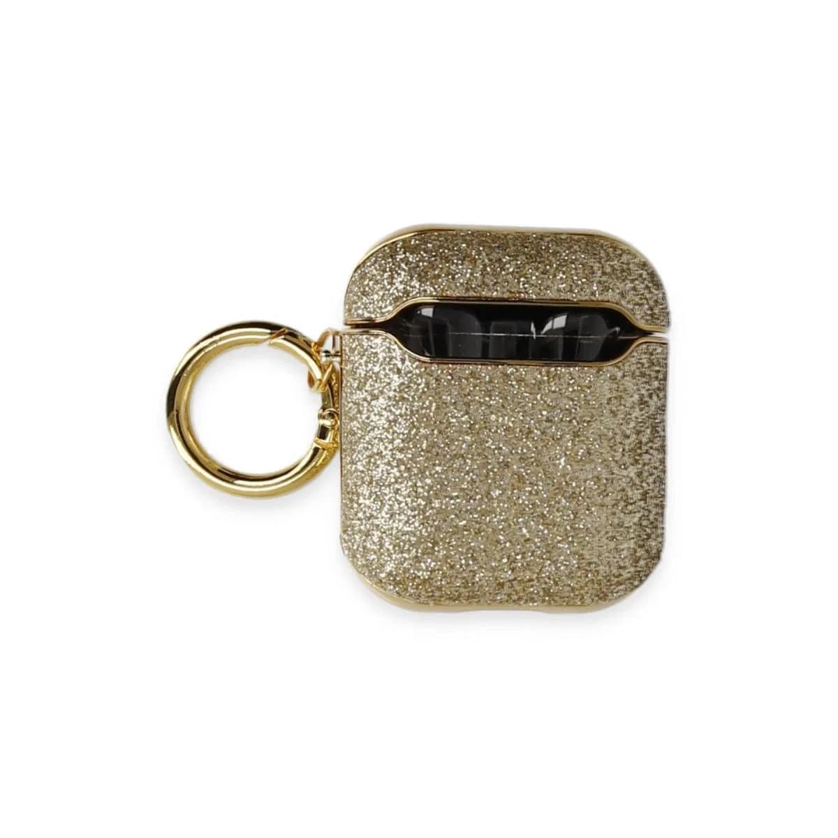 Apple Airpods 2 (2. nesil) Spell Simli Kılıf - Gold
