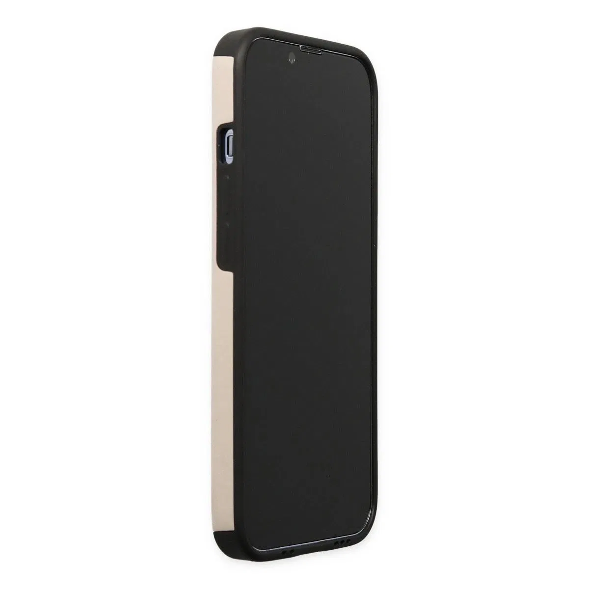 Apple İphone 13 Pro Kılıf Mega Standlı Silikon - Gold