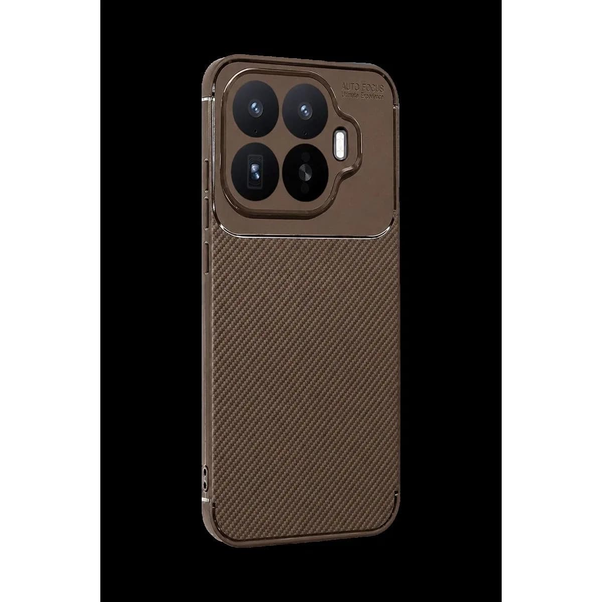 Xiaomi Mi 17t Auto Focus Karbon Kapak - Kahverengi