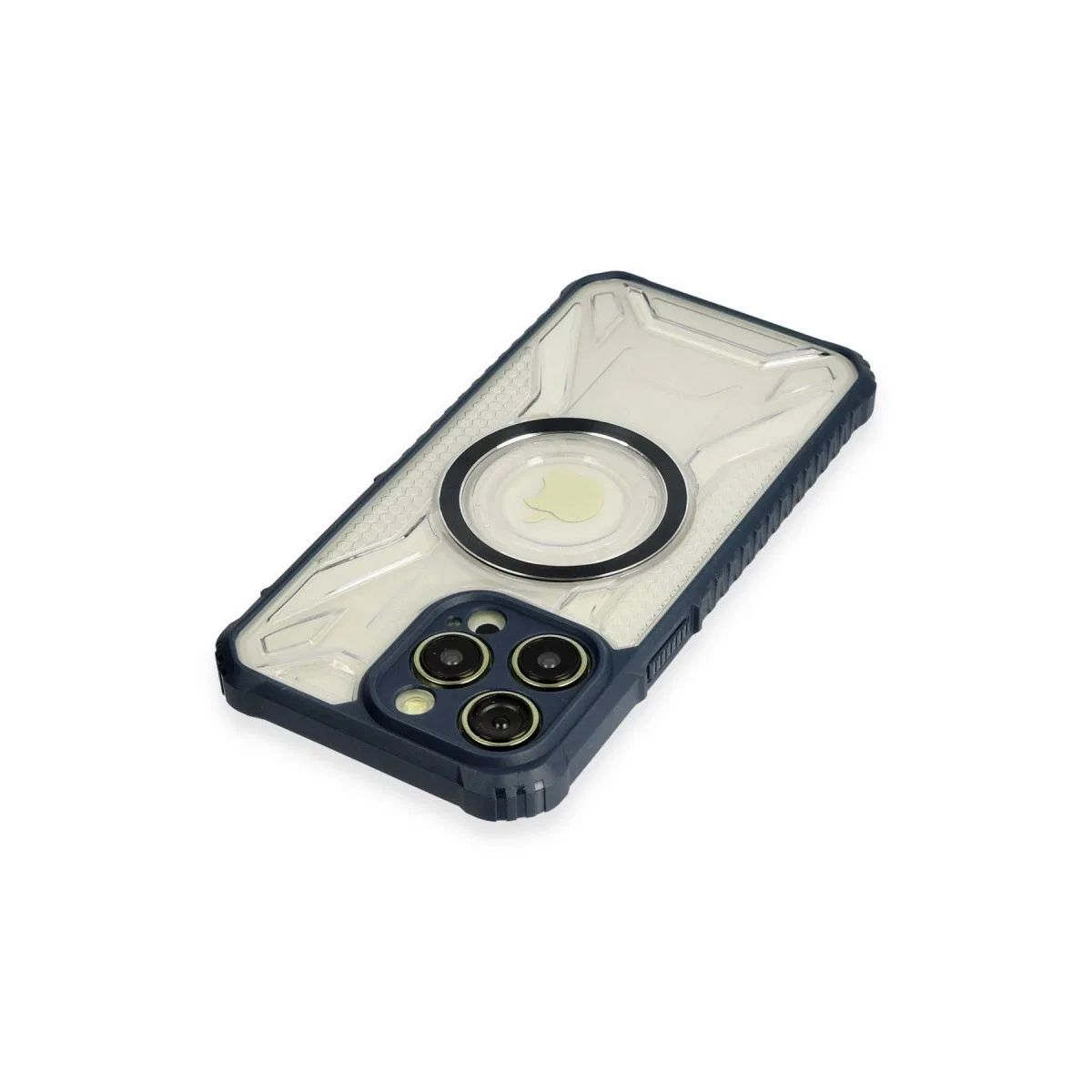 Apple İphone 13 Pro Max Kılıf Prag Magneticsafe Kapak - Lacivert