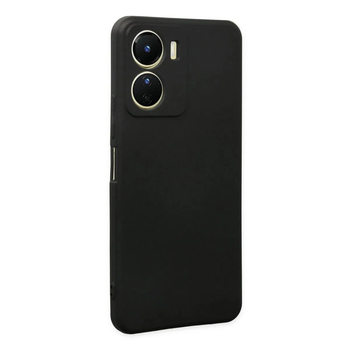 Vivo Y16 Kılıf First Silikon - Siyah