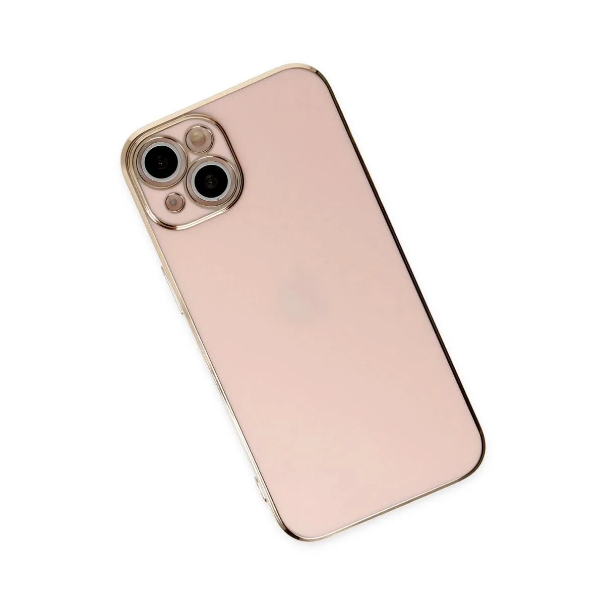 Apple İphone 14 Kılıf Volet Silikon - Pembe
