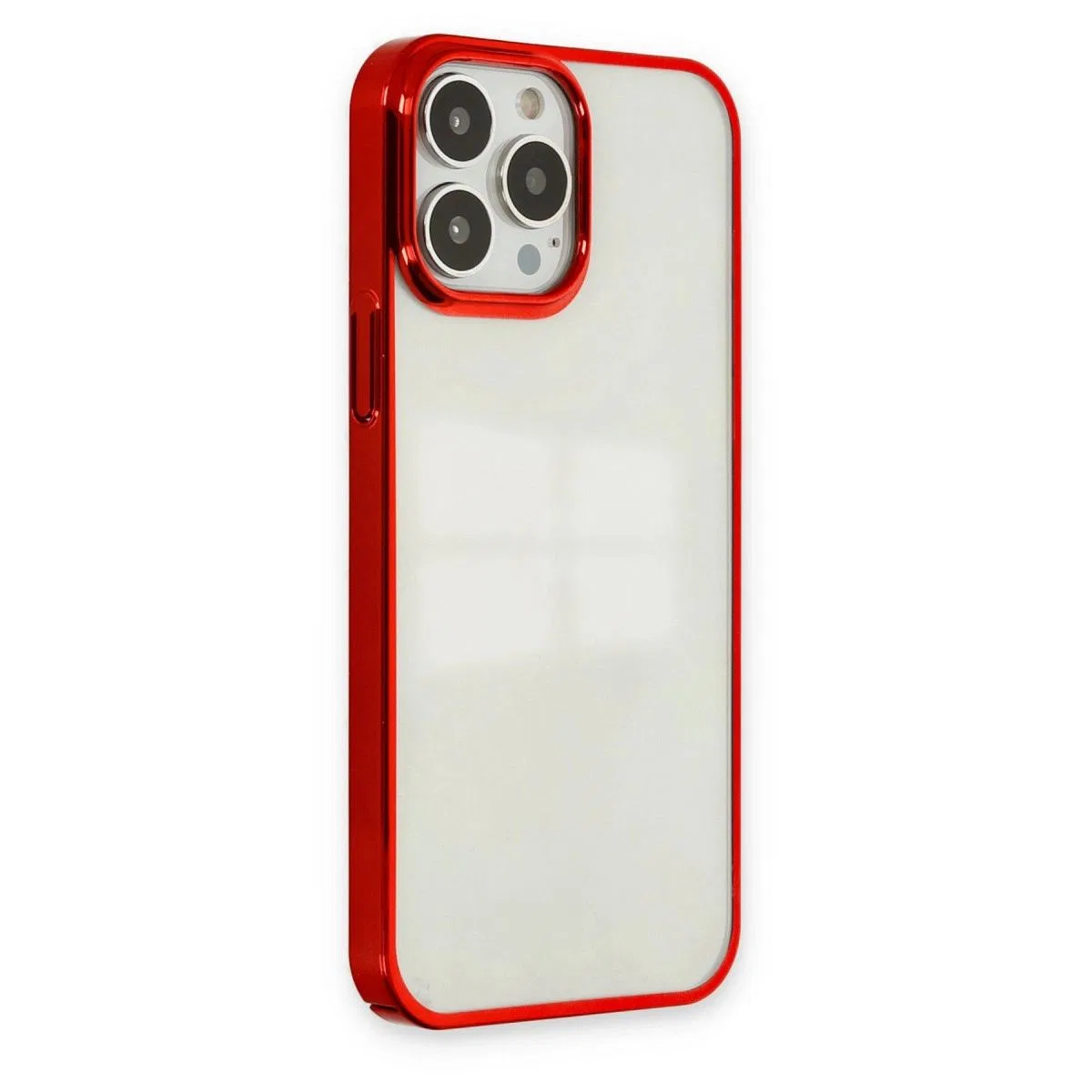Apple İphone 14 Pro Kılıf Element Silikon - Kırmızı