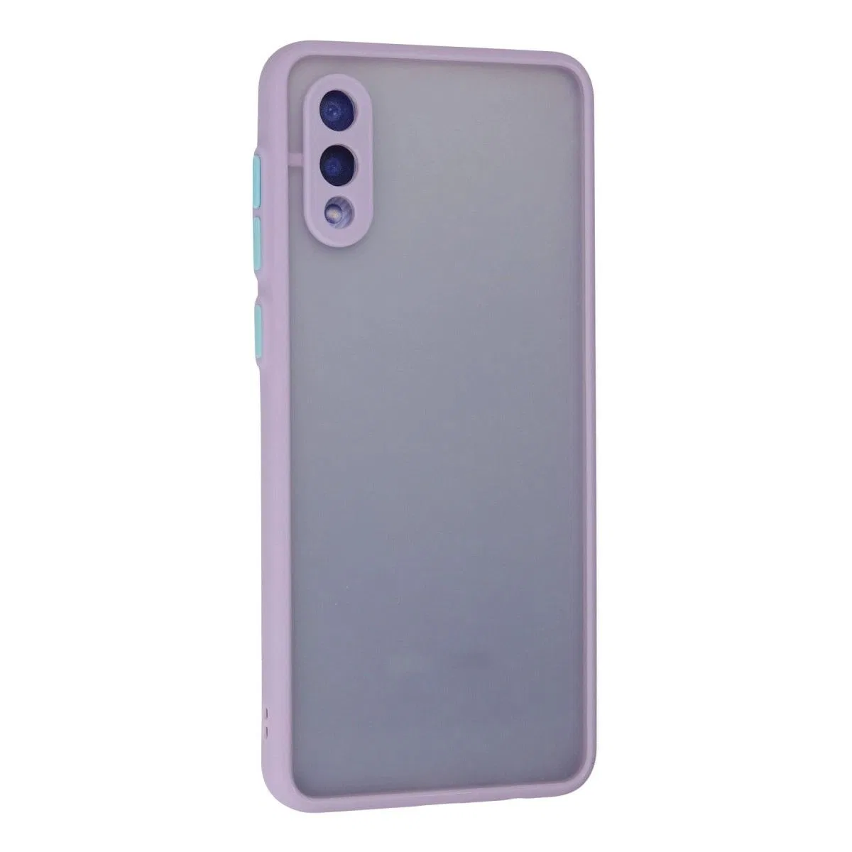 Samsung Galaxy A02 Kılıf Montreal Silikon Kapak - Mor