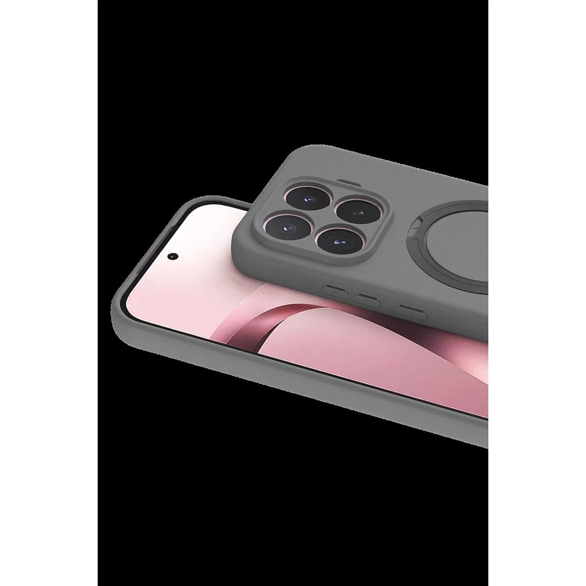 Newface Xiaomi Mi 17t Regal Magsafe Standlı Kapak - Titan Gri