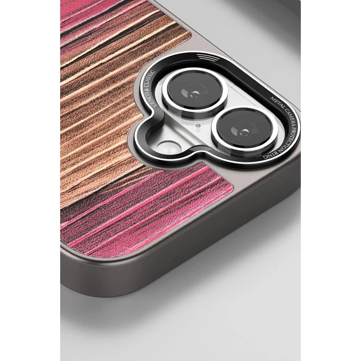 Venco Apple İphone 16 Pro Max Wave Kapak - Koyu Kahve