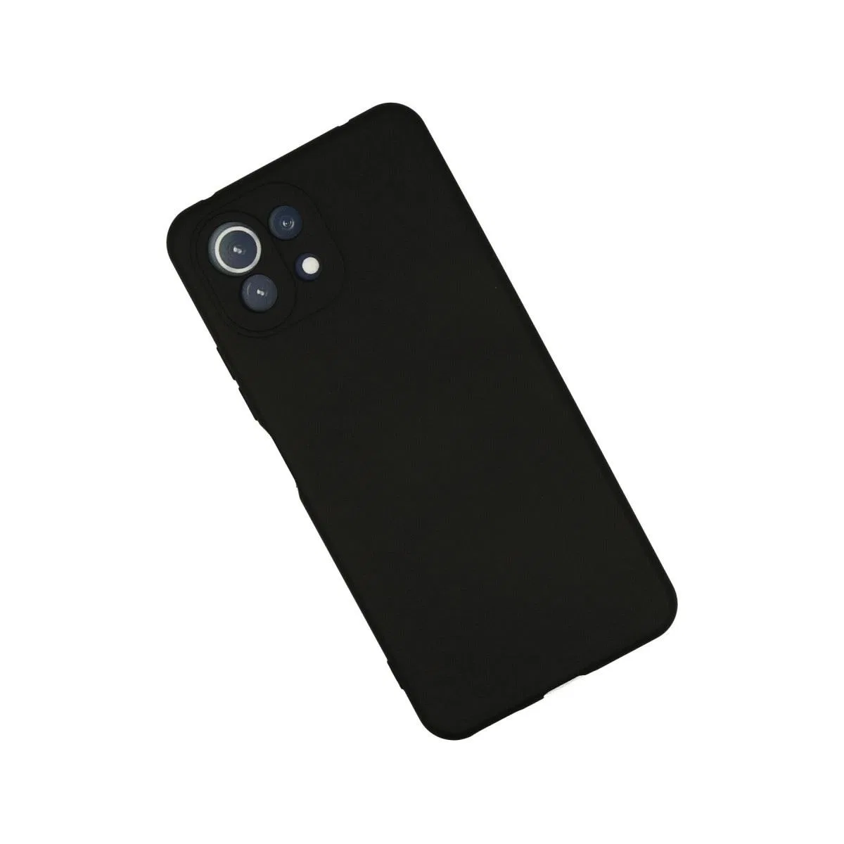 Xiaomi Mi 11 Lite Kılıf Nano İçi Kadife Silikon - Siyah