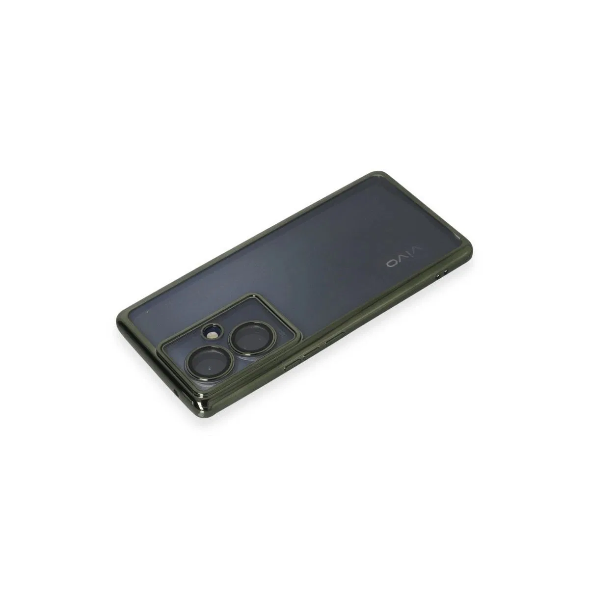 Vivo V29 Lite Kılıf Razer Lensli Silikon - Yeşil