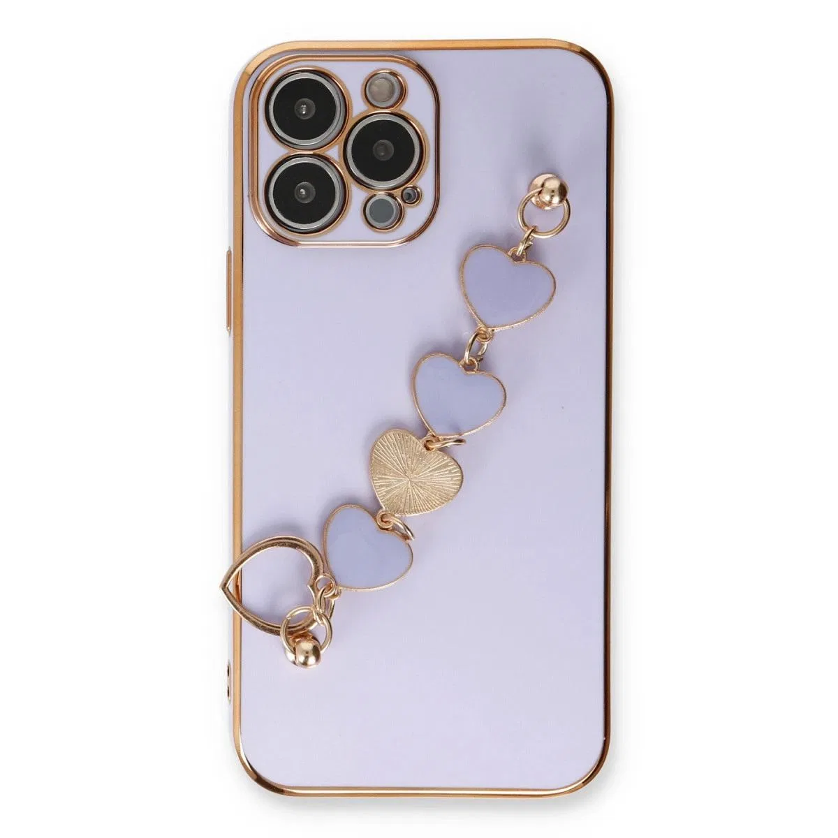 Apple İphone 14 Pro Max Kılıf Esila Silikon - Lila