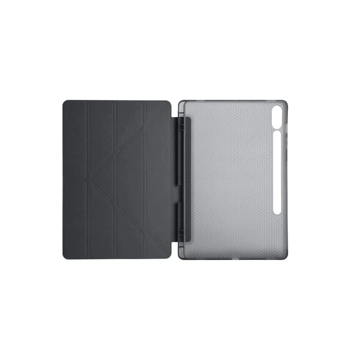 Samsung Galaxy X510 Tab S9 Fe 11 Kılıf Kalemlikli Mars Tablet Kılıfı - Siyah