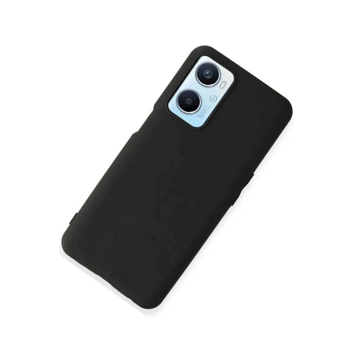 Oppo A96 Kılıf First Silikon - Siyah