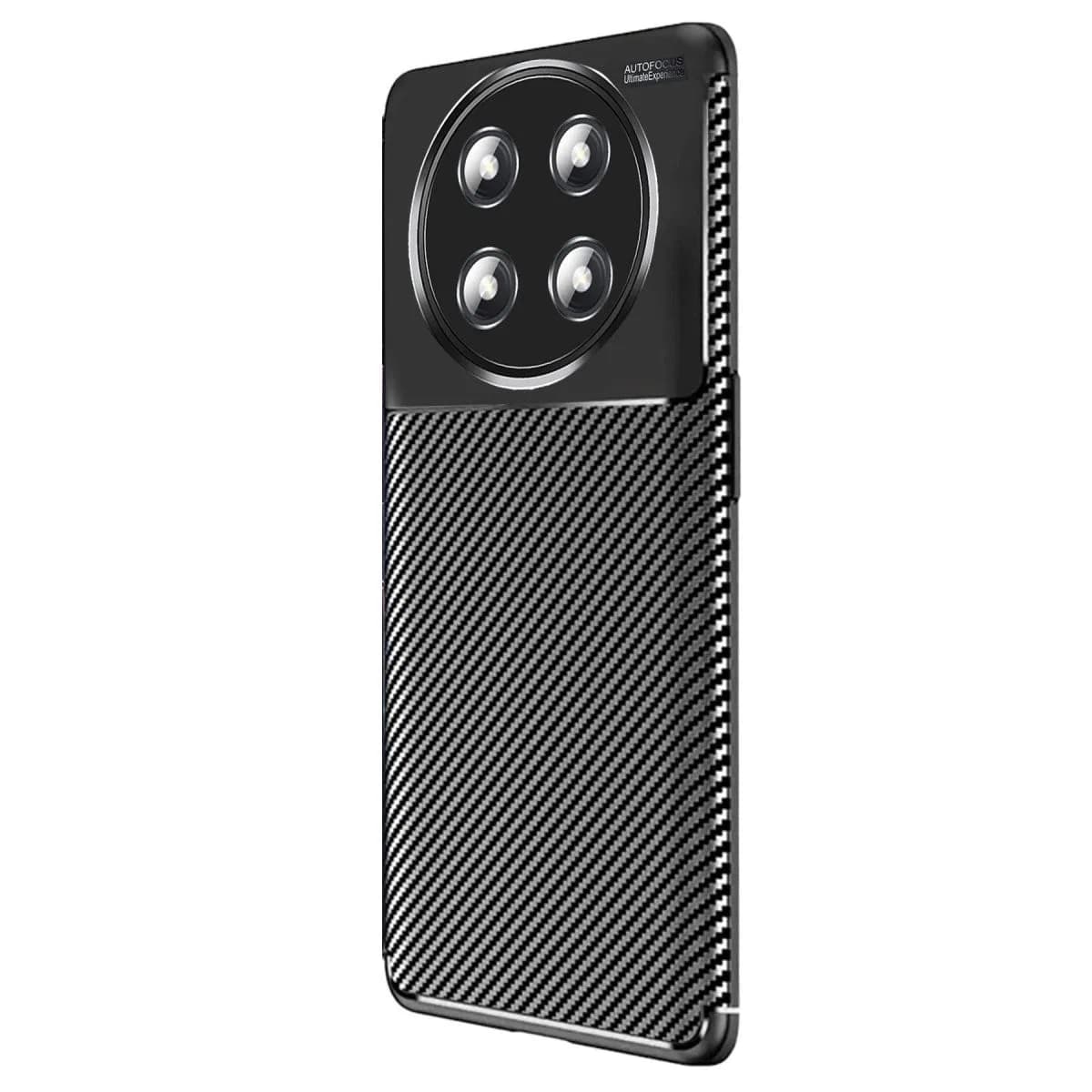 Honor Magic 7 Lite Kılıf Auto Focus Karbon Kapak - Siyah
