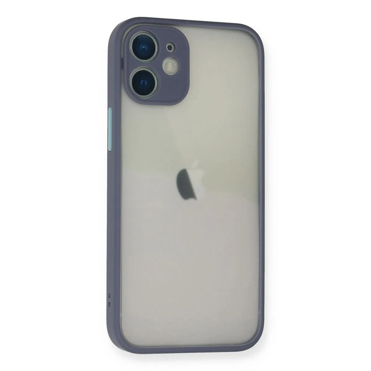 Apple İphone 11 Pro Max Kılıf Montreal Silikon Kapak - Gri
