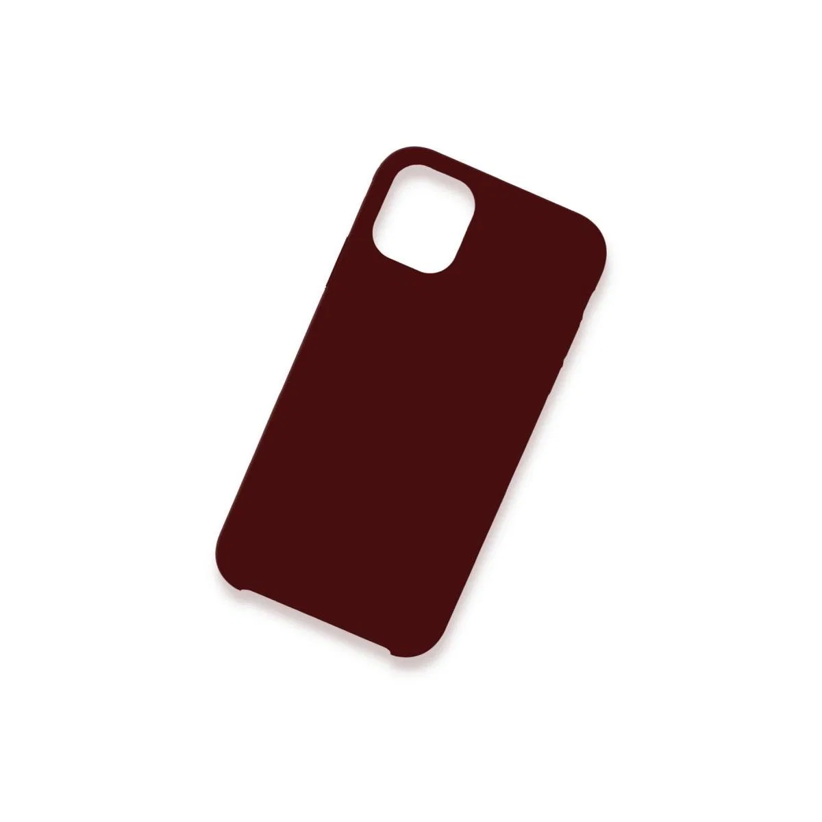 Apple İphone 12 Kılıf Lansman Legant Silikon - Bordo