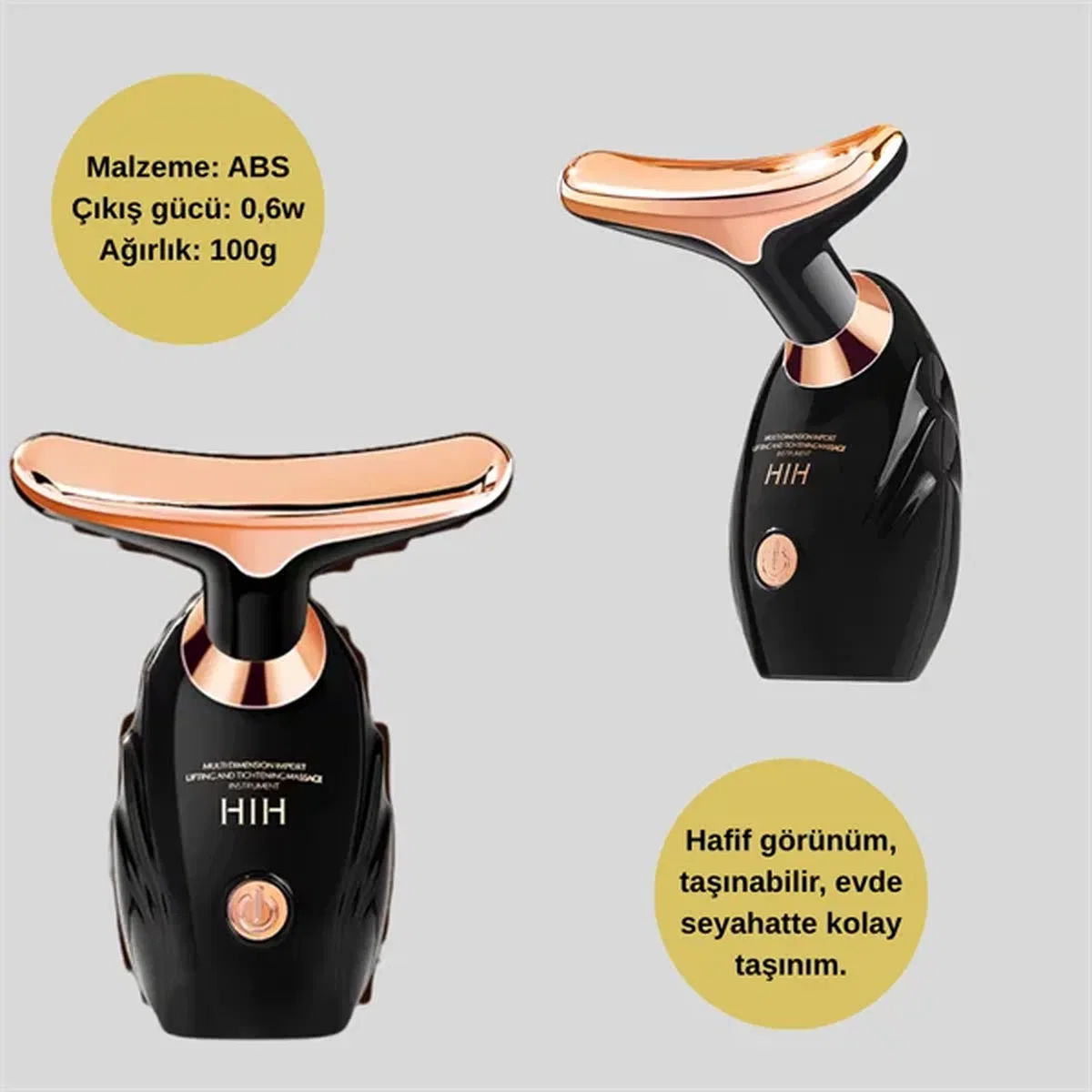 Taşınabilir Cilt Sıkılaştırıcı – 0. 6 W Hafif ve Ergonomik