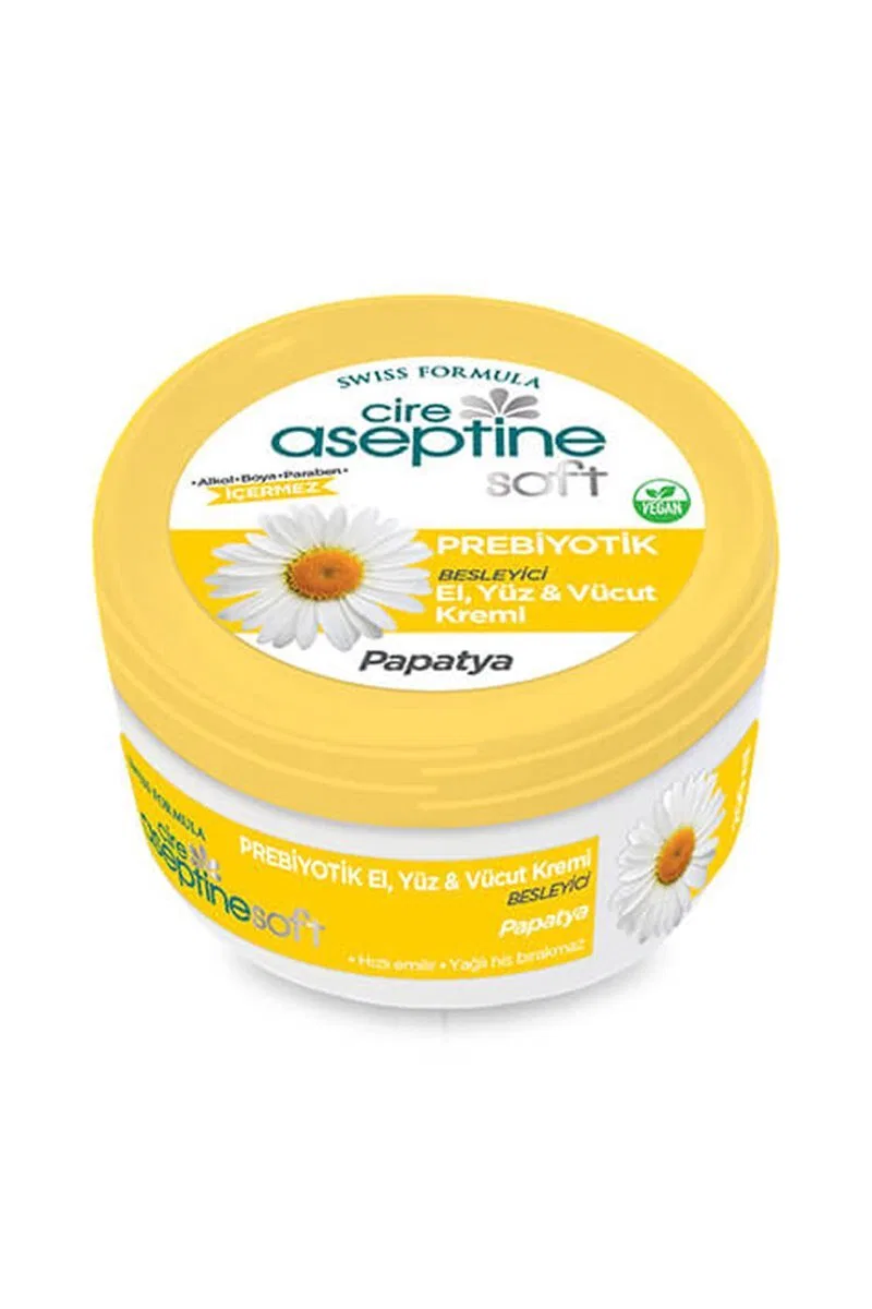 Cire Aseptine Soft Papatya Özlü Besleyici Prebiyotikli Krem 100 ml