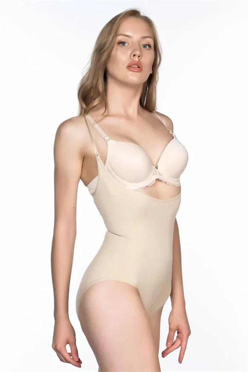 Ten Göğsü Açık Body Korse