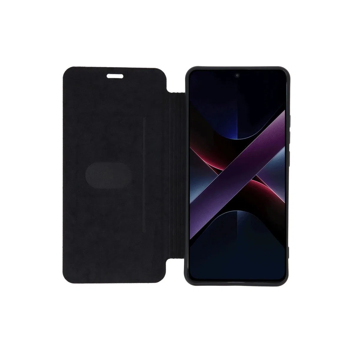 Xiaomi Poco X7 Pro Kılıf Flip Cover - Kırmızı