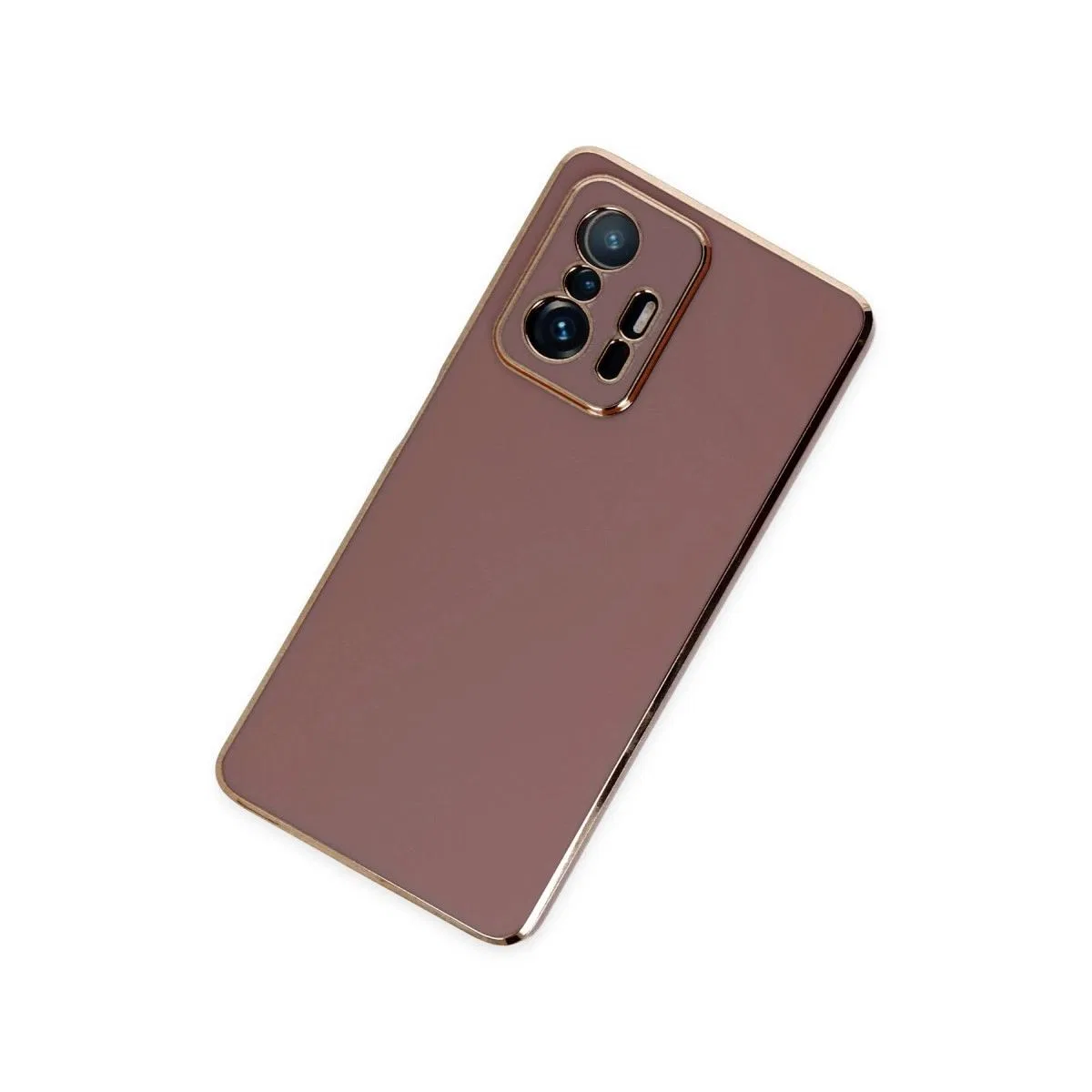 Xiaomi Mi 11t Pro Kılıf Volet Silikon - Kırmızı