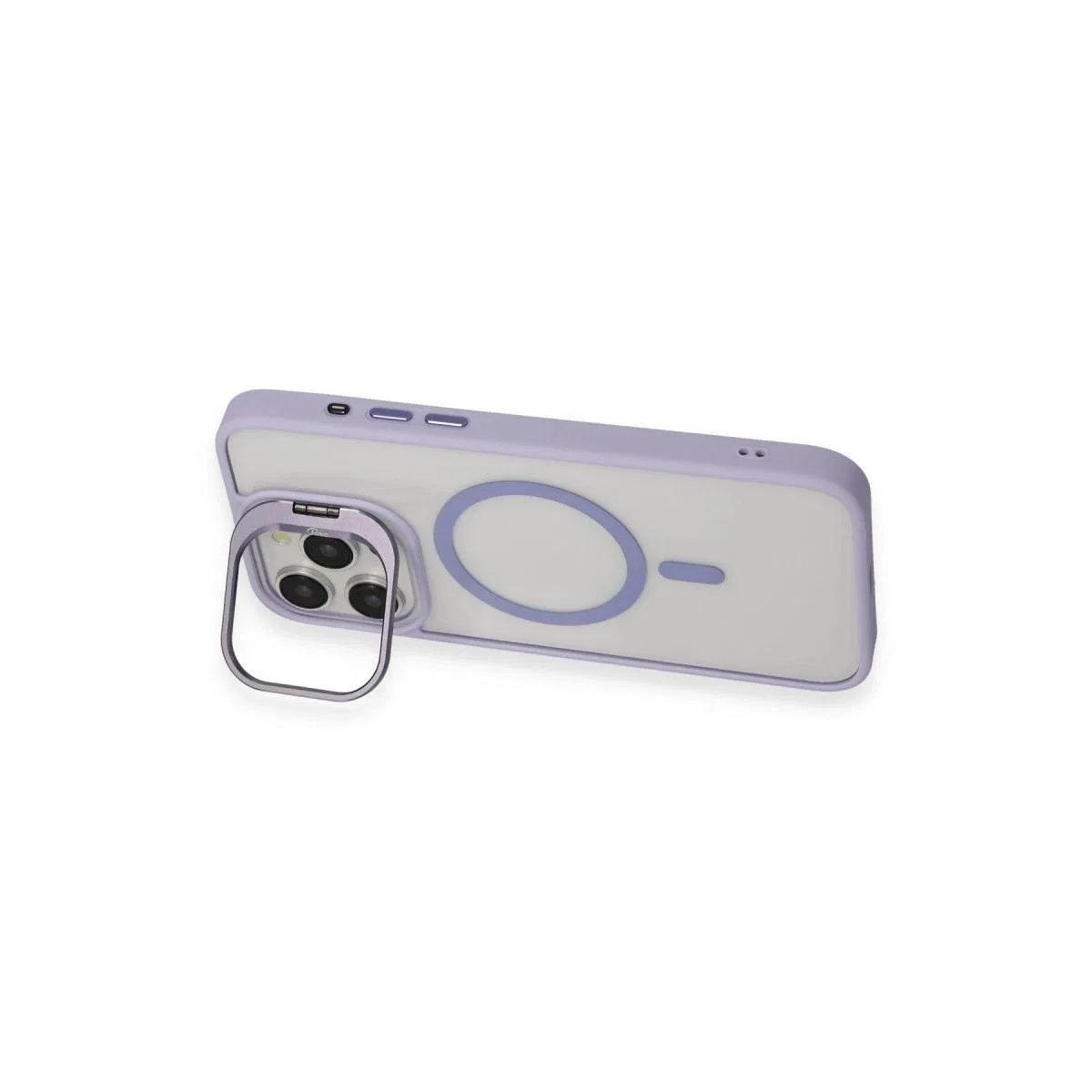 Joko Apple İphone 14 Pro Kılıf Roblox Lens Magsafe Standlı Kapak - Derin Mor