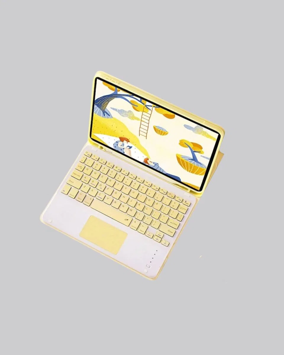 Bluetooth Kablosuz Klavye – İnce Slim Model, Tablet Ve Akıllı Tv Uyumlu, Sessiz Tuşlu Taşınabilir Klavye