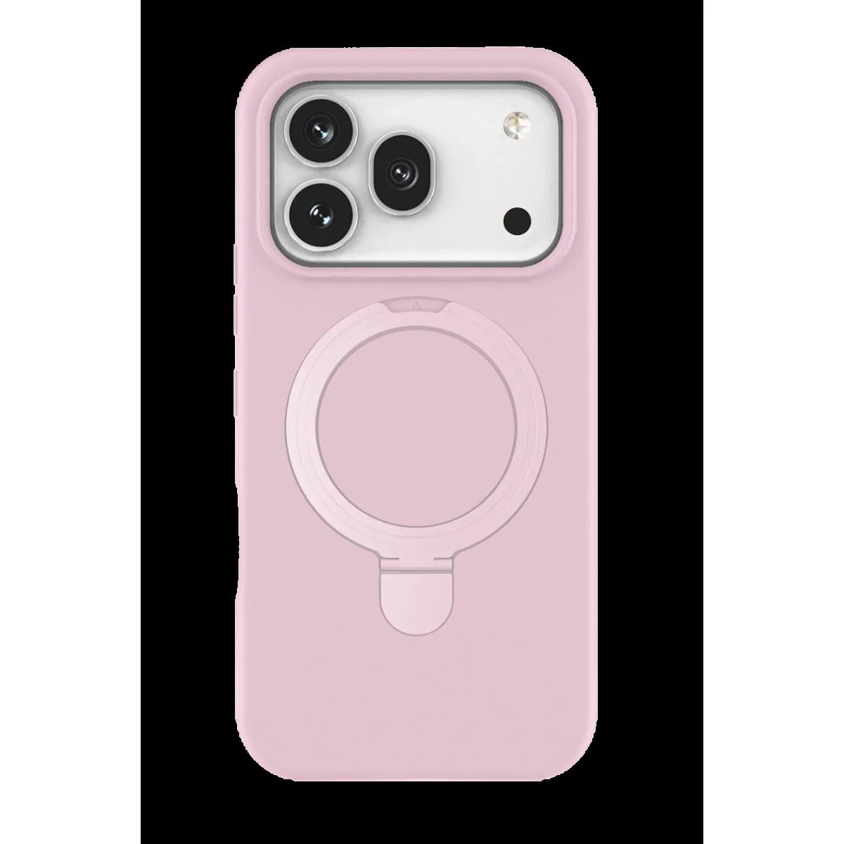 Huawei Honor 600 Regal Magsafe Standlı Kapak - Açık Pembe