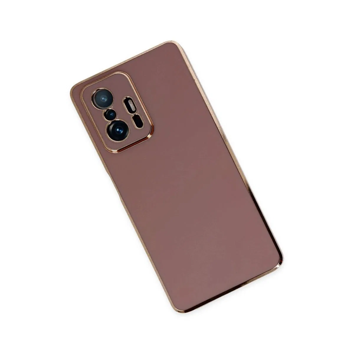 Xiaomi Mi 11t Pro Kılıf Volet Silikon - Kırmızı