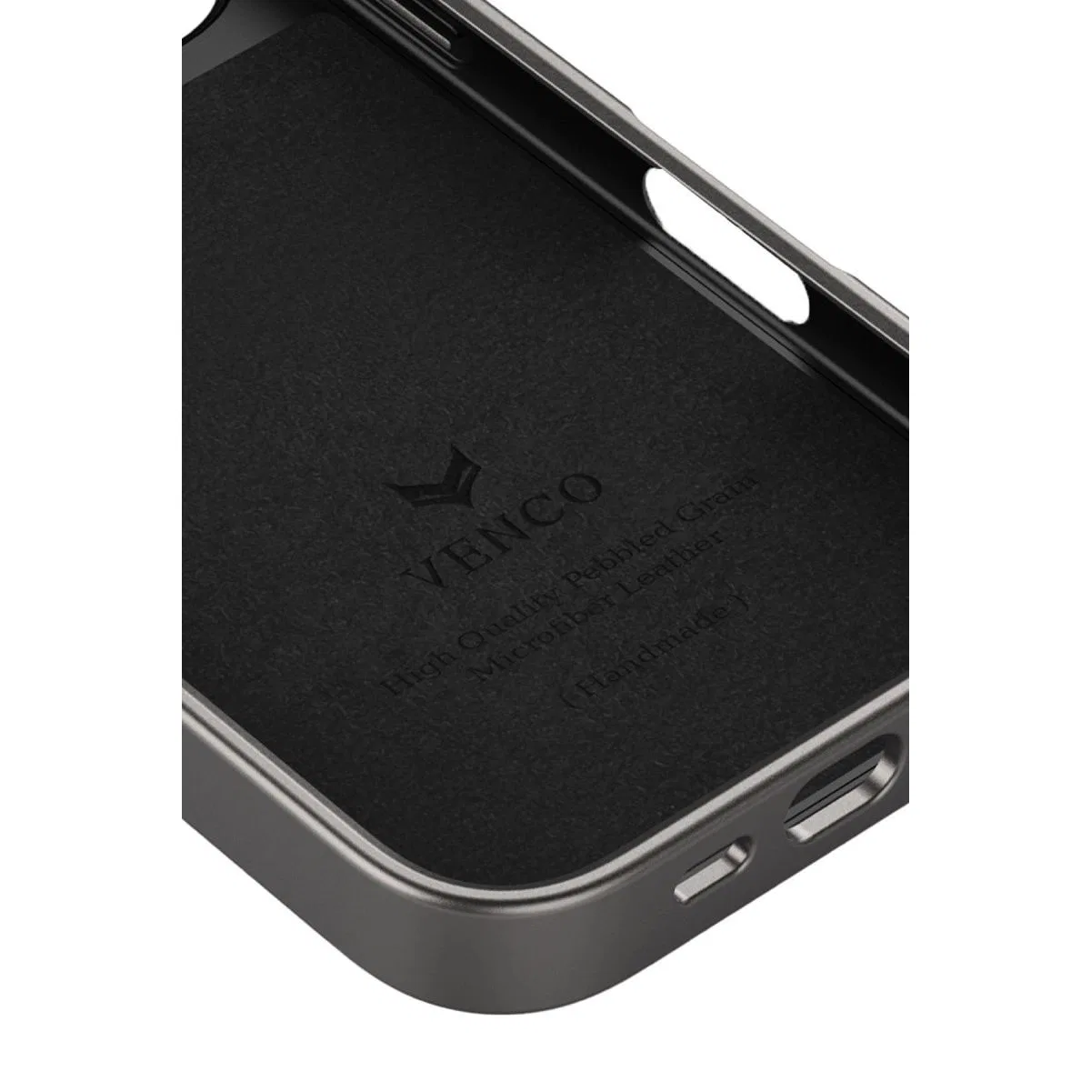 Venco Apple İphone 16 Pro Brand Kapak - Gümüş