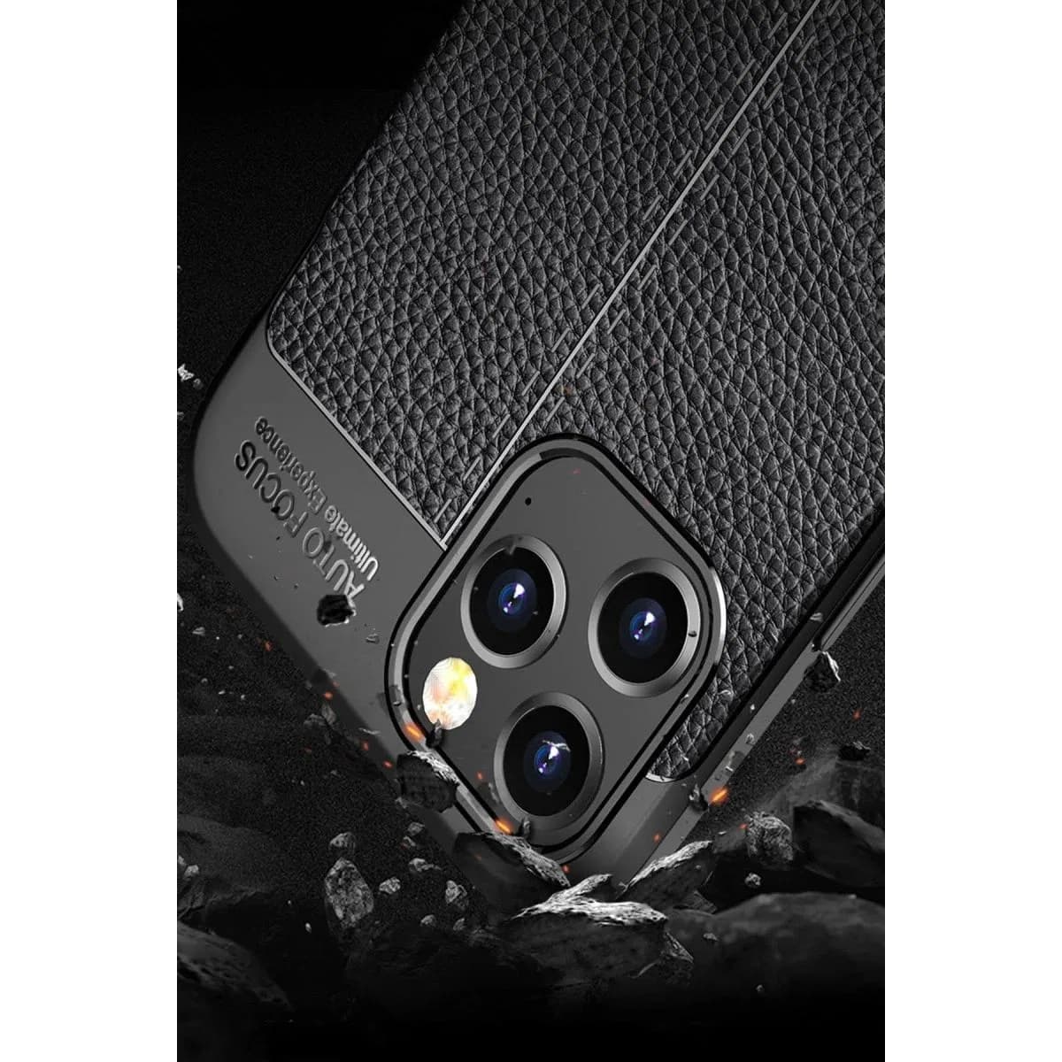 Apple İphone 12 Pro Kılıf Auto Focus Kapak - Kırmızı