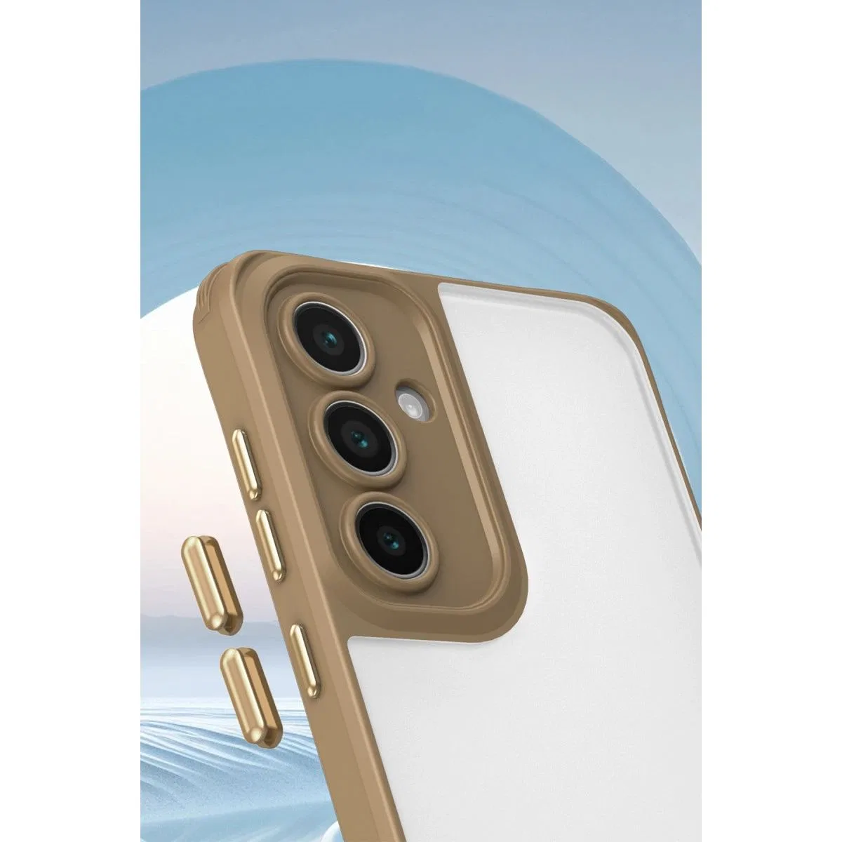 Samsung Galaxy A35 5g Kılıf Penta Silikon Kılıf - Titan Gri