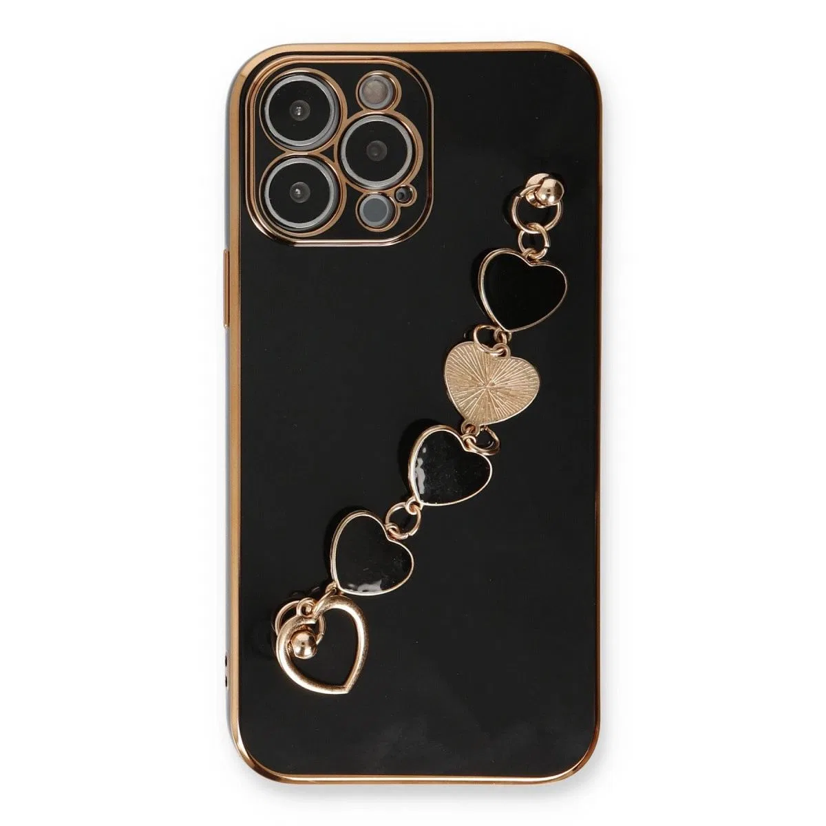 Apple İphone 14 Pro Max Kılıf Esila Silikon - Siyah